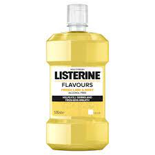 LISTERINE FRESH LIME MOUTHWASH 500ML