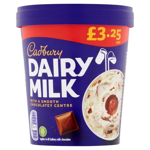 CADBURY DAIRY MILK CORE ICE CREAM 480ML