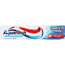 AQUAFRESH ACTIVE WHITE TOOTH PASTE 100ML
