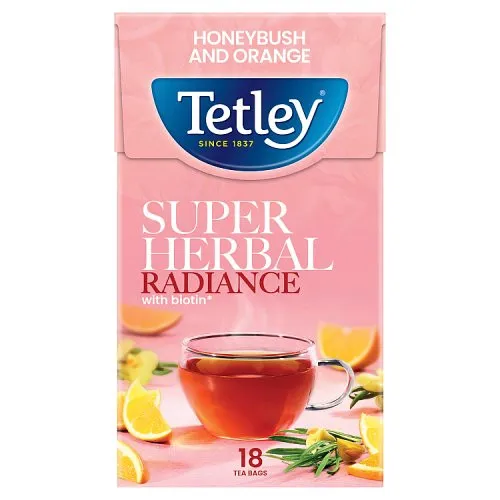 TETLEY SUPER HERBAL RADIANCE 34.4G