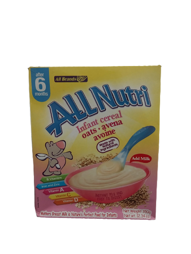 ALL NUTRI INFANT WHEAT CEREAL 350G