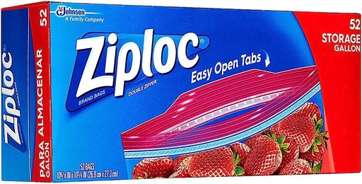 ZIPLOC 52 STORAGE GALLON