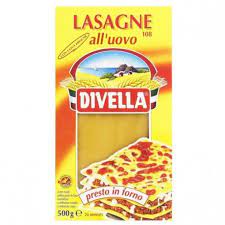 DIVELLA (108) LASAGNA ALL UOVO 500G