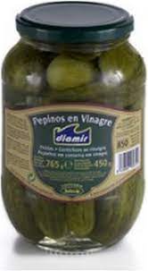 DIAMIR PEPINLLOS EN VINAGRE 850G