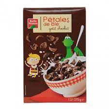 BELLE FRANCE PETALES De BLE CHOCOLATE CEREAL 375G