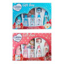 CUSSONS BABY GIFT BOX BLUE & PINK