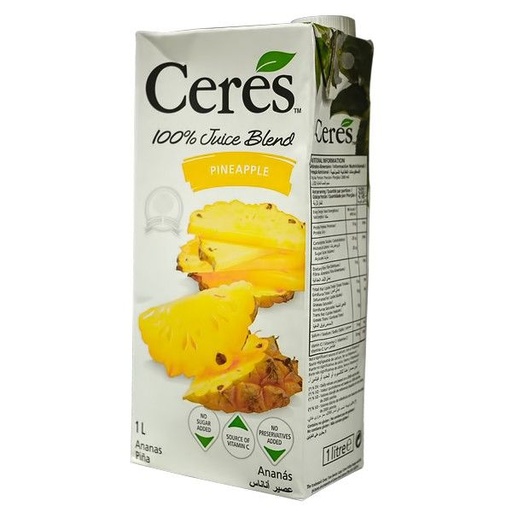 CERES PINEAPPLE JUICE 1LT