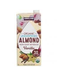 KIRKLAND UNSWEETENED ALMOND MILK VANILLA 946ML