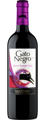 GATO NEGRO SEMI SWEET RED WINE 750ML