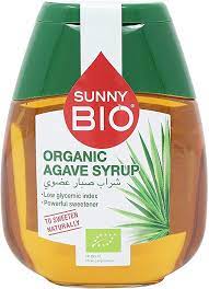 SUNNY BIO ORGANIC AGAVE SYRUP SQUEEZY 250G