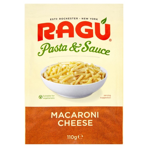 RAGU PASTA MACARONI CHEESE SAUCE SACHET 110G