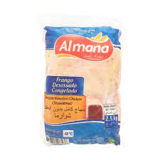 ALMANA BONELESS CHICKEN 2.5KG