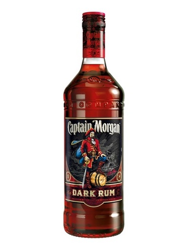 CAPTAIN MORGAN DARK RUM 1L