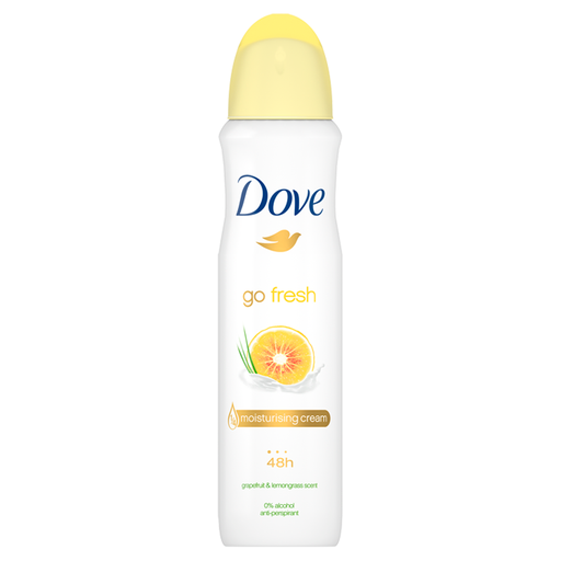 DOVE GO FRESH SPRAY 150ML