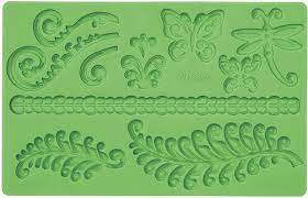 FONDANT & GUM PASTE MOLD-GREEN