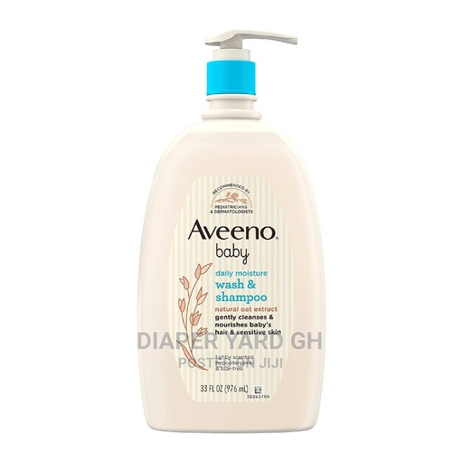 AVEENO BABY WASH & SHAMPOO 976ML