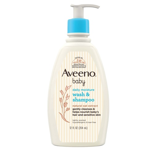 AVEENO BABY WASH & SHAMPOO 354ML