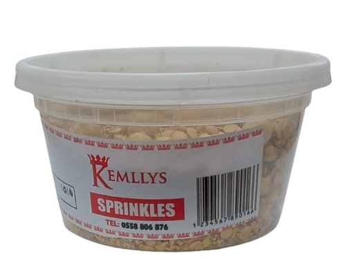 KEMILLYS SPRINKLES GOLD 160G