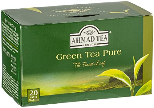 AHMAD TEA GREEN PURE 40G