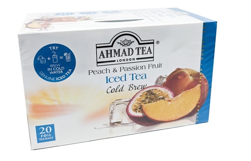 AHMAD TEA ICED PEACH & PASSION FRUIT 42G