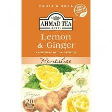 AHMAD TEA LEMON & GINGER 40G